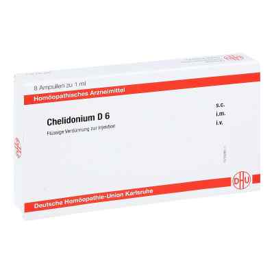 Chelidonium D6 Ampullen 8X1 ml von DHU-Arzneimittel GmbH & Co. KG PZN 11705152
