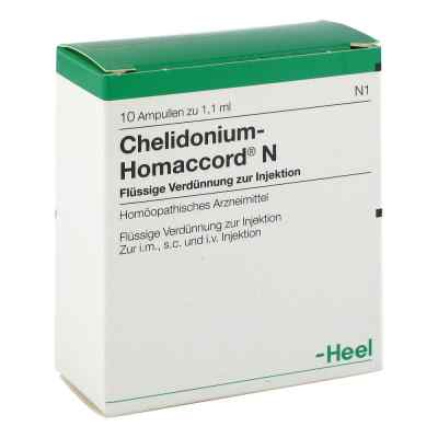 Chelidonium-homaccord N Ampullen 10 stk von Biologische Heilmittel Heel GmbH PZN 01674947
