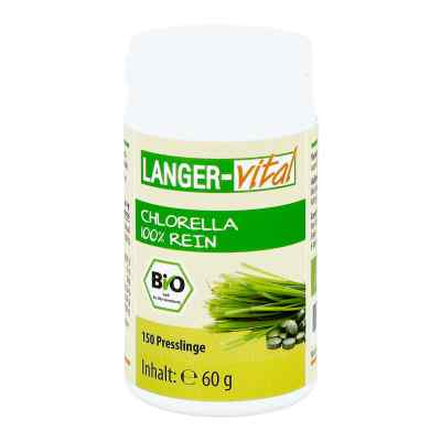 Chlorella Bio 100% 400 mg Presslinge 150 stk von Langer vital GmbH PZN 10385745