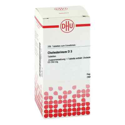 Cholesterinum D3 Tabletten 200 stk von DHU-Arzneimittel GmbH & Co. KG PZN 07246922