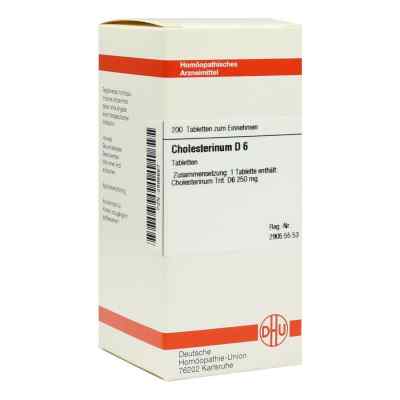 Cholesterinum D6 Tabletten 200 stk von DHU-Arzneimittel GmbH & Co. KG PZN 02896667