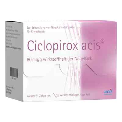 Ciclopirox acis 80mg/g