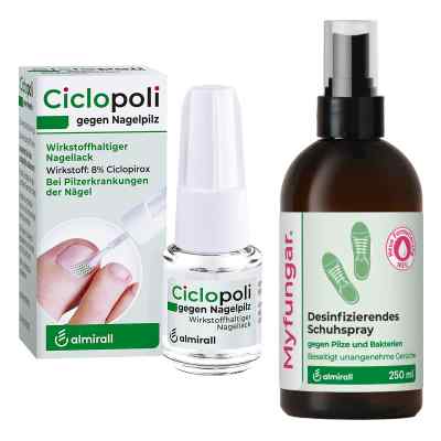 Ciclopoli + Myfungar Desinfizierendes Schuhspray