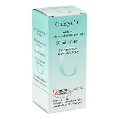 Cidegol C Lösung 50 ml von Hofmann & Sommer GmbH & Co. KG PZN 04006011