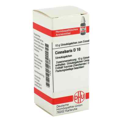 Cinnabaris D10 Globuli 10 g von DHU-Arzneimittel GmbH & Co. KG PZN 02813061
