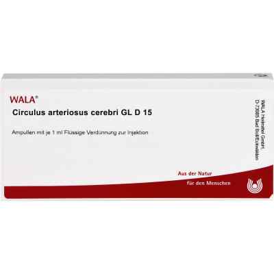 Circulus Arterios. Cer. Gl D15 Ampullen 10X1 ml von WALA Heilmittel GmbH PZN 02912403