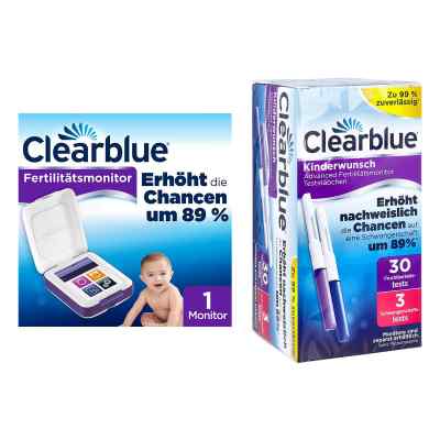 Clearblue Advanced Fertilitätsmonitor 1 stk + Clearblue Fertilit 1 stk von  PZN 08102472
