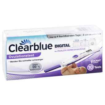Clearblue Digital Ovulationstest 2.0 10 stk von WICK Pharma - Zweigniederlassung PZN 10131080