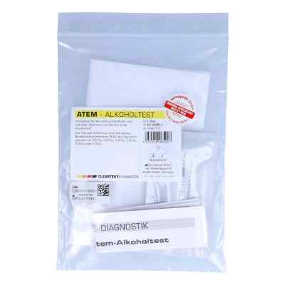 Cleartest Atem-alkoholtest 1 stk von Diaprax GmbH PZN 16487174
