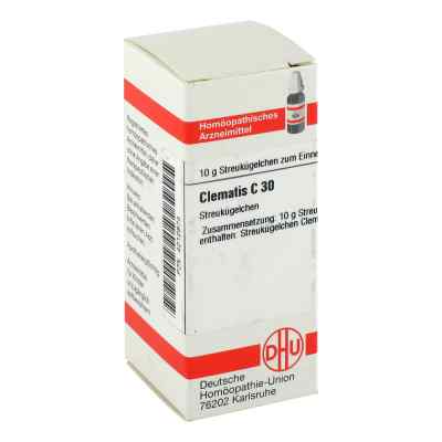 Clematis C30 Globuli 10 g von DHU-Arzneimittel GmbH & Co. KG PZN 04212874