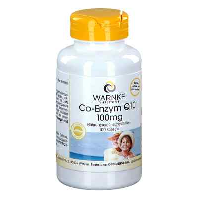 Co-enzym Q10 100 mg Kapseln 100 stk von Warnke Vitalstoffe GmbH PZN 13565956