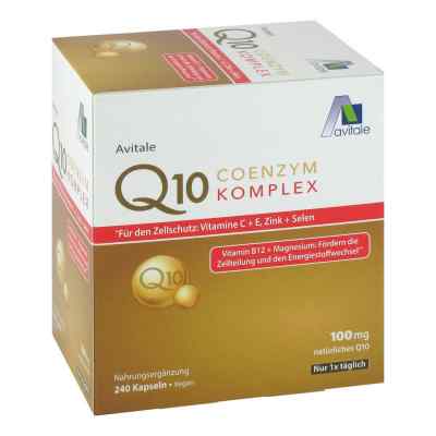 Coenzym Q10 100 Mg Kapseln+Vitamine+Mineralstoffe 240 stk von Avitale GmbH PZN 17440720