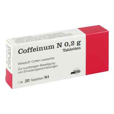 Coffeinum N 0,2g 20 stk von Viatris Healthcare GmbH PZN 04584653