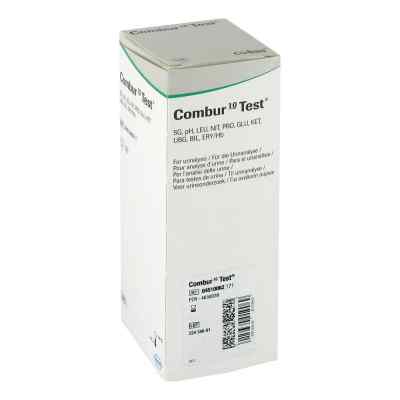 Combur 10 Test Teststreifen 100 stk von Roche Diagnostics Deutschland Gm PZN 04659339
