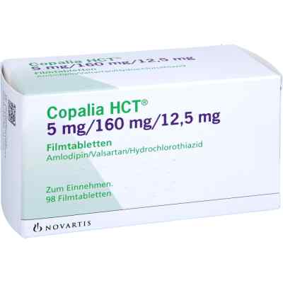 Copalia Hct 5 Mg/160 Mg/12,5 Mg Filmtabletten 98 stk von Orifarm GmbH PZN 18712103