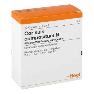 Cor Suis Compositum N Ampullen 10 stk von Biologische Heilmittel Heel GmbH PZN 02814037