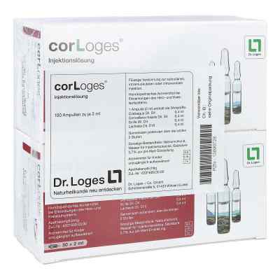 Corloges Injektionslösung Ampullen 100X2 ml von Dr. Loges + Co. GmbH PZN 13699728