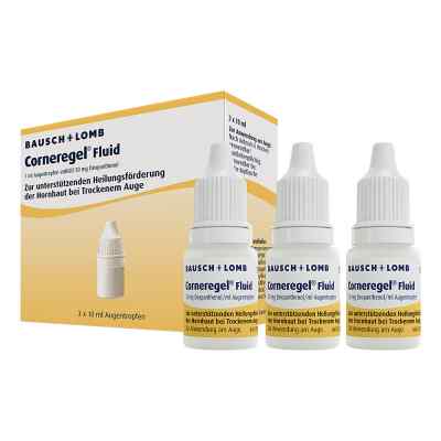 Corneregel Fluid unterstützt die Wundheilung am Auge 3X10 ml von Dr. Gerhard Mann Chem.-pharm.Fab PZN 06343623