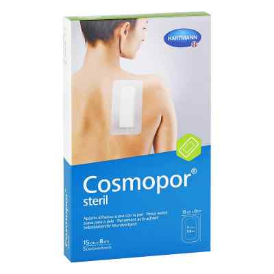 Cosmopor steril 8x15 cm 5 stk von PAUL HARTMANN AG PZN 10324815