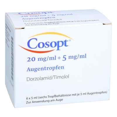 COSOPT 20mg/ml+5mg/ml 6X5 ml online kaufen