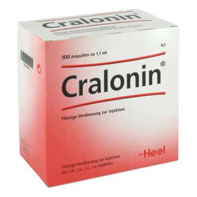 Cralonin Ampullen 100 stk von Biologische Heilmittel Heel GmbH PZN 00245954