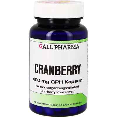 Cranberry 400 mg Gph Kapseln 120 stk von GALL-PHARMA GmbH PZN 04548427