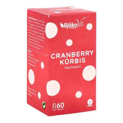 Cranberry-kürbis Vegi-kapseln 60 stk von BjökoVit PZN 11160190