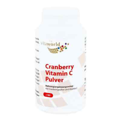 Cranberry Plus C4 00 mg Kapseln 180 stk von Vita World GmbH PZN 03296449