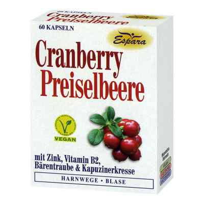 Cranberry Preiselbeere Kapseln 60 stk von VIS-VITALIS GMBH PZN 06722384