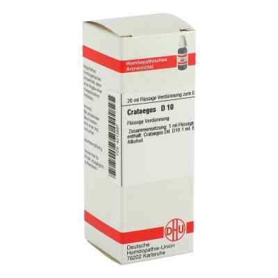 Crataegus D10 Dilution 20 ml von DHU-Arzneimittel GmbH & Co. KG PZN 04213997
