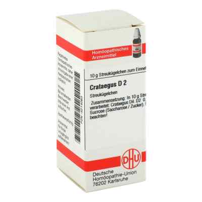 Crataegus D2 Globuli 10 g von DHU-Arzneimittel GmbH & Co. KG PZN 04214063