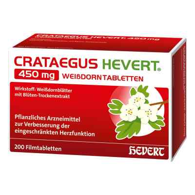 Crataegus Hevert 450 mg Weißdorntabletten
