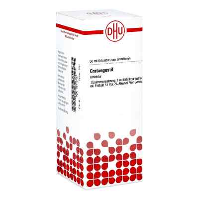 Crataegus Urtinktur 50 ml von DHU-Arzneimittel GmbH & Co. KG PZN 02113487