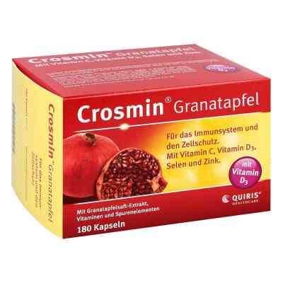 Crosmin Granatapfel Kapseln 180 stk von Quiris Healthcare GmbH & Co. KG PZN 01174883