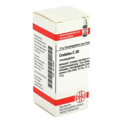 Crotalus C30 Globuli 10 g von DHU-Arzneimittel GmbH & Co. KG PZN 04214264