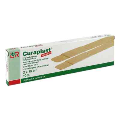 Curaplast Fingerverb.sensitiv 2x18 cm 10 stk von Lohmann & Rauscher GmbH & Co.KG PZN 07366827