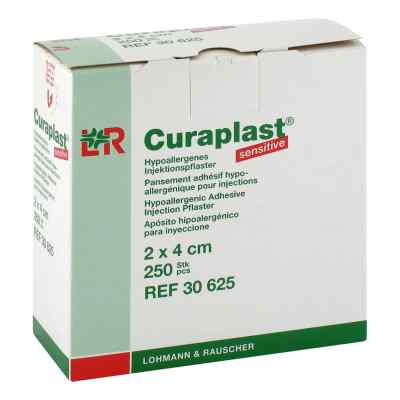 Curaplast iniecto pflaster Sensitiv 2x4 cm 250 stk von Lohmann & Rauscher GmbH & Co.KG PZN 07378575