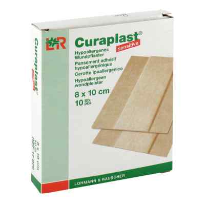 Curaplast sensitive Wundschn.verband 8x10cm 10 stk von Lohmann & Rauscher GmbH & Co.KG PZN 06980117