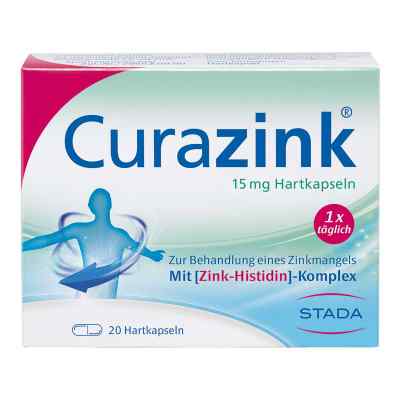 Curazink 15 mg Hartkapseln gegen Zinkmangel