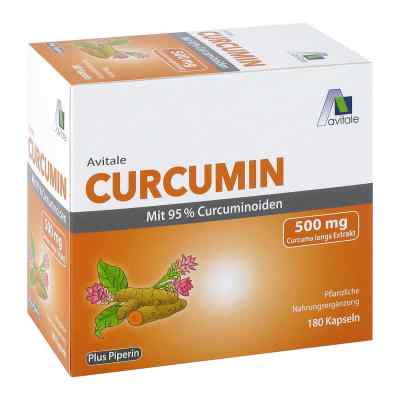 Curcumin 500 mg 95% Curcuminoide+piperin Kapseln