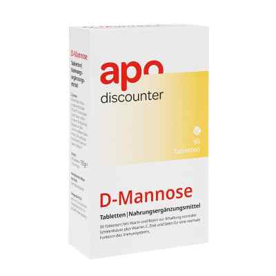D-Mannose Tabletten 90 stk von Apologistics GmbH PZN 17390850