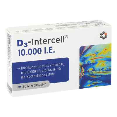 D3-intercell 10000 I.e. Kapseln 30 stk von INTERCELL-Pharma GmbH PZN 10210365