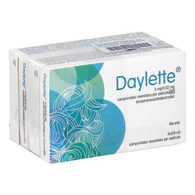 Daylette 0,02 mg/3 mg Filmtabletten 6X28 stk online kaufen