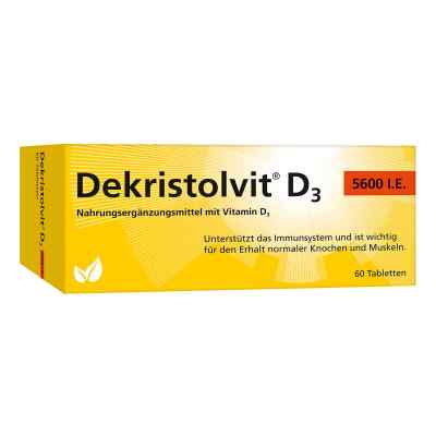 Dekristolvit D3 5.600 I.e. Tabletten 60 stk von Hübner Naturarzneimittel GmbH PZN 11709693