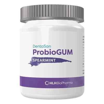 Dentasan Probiogum Spearmint Kaugummi 30 stk von HLH Bio Pharma Vertriebs GmbH PZN 15660357