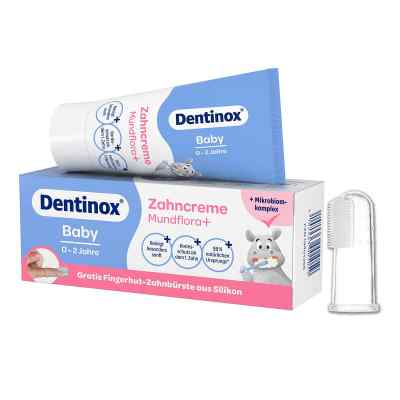 Dentinox® Zahncreme Mundflora+ Baby 30 ml von Dentinox Gesellschaft für pharmazeutische Präparat PZN 19401368