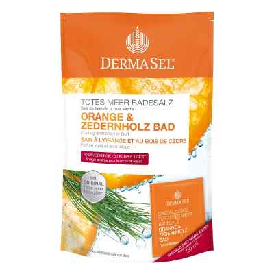 Dermasel Totes Meer Badesalz Orange & Zedernholz