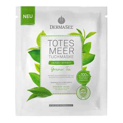 Dermasel Totes Meer Tuchmaske grüner Tee 1 stk von Fette Pharma GmbH PZN 13897575