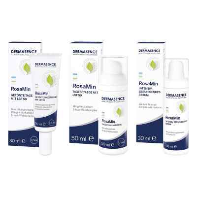 Dermasence Rosamin getönte Tagespflege & Tagespflege & Serum