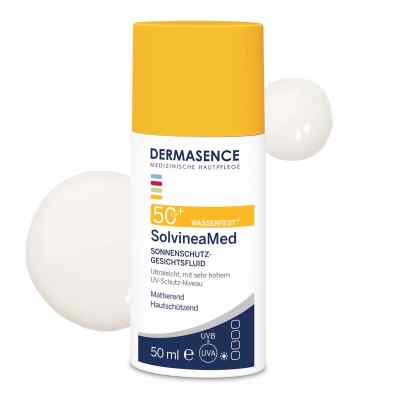 DERMASENCE SolvineaMed Sonnenschutz-Gesichtsfluid LSF50